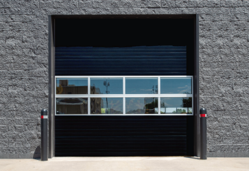 Commercial facility overhead door